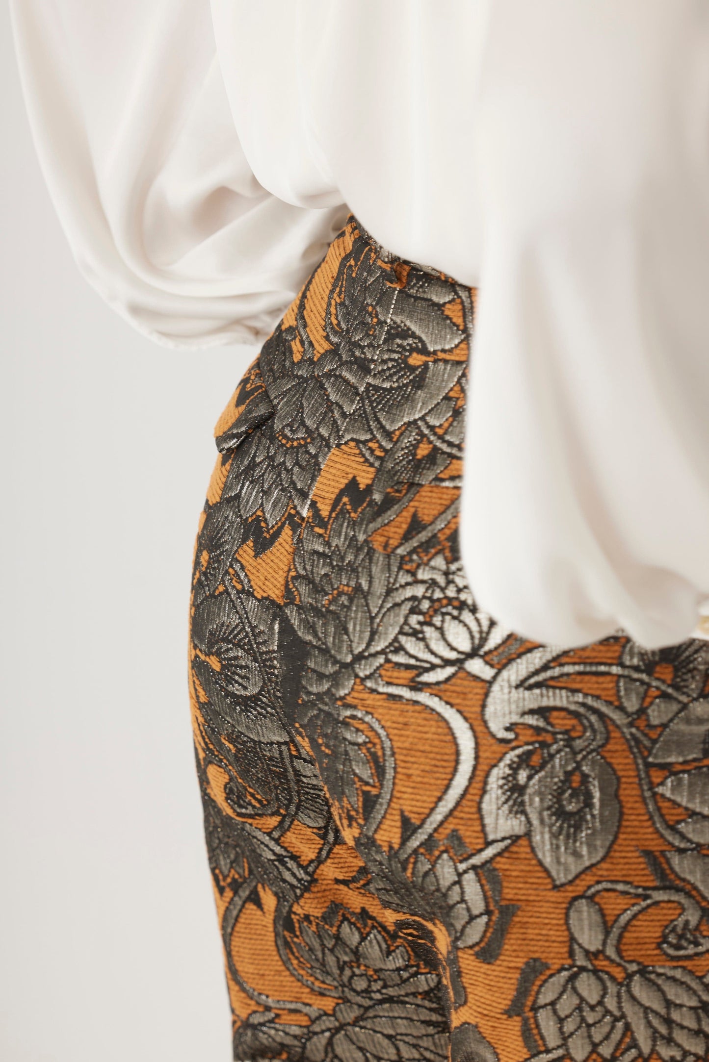 Sophia Pant in Brocade Pants CHRISTINE ALCALAY