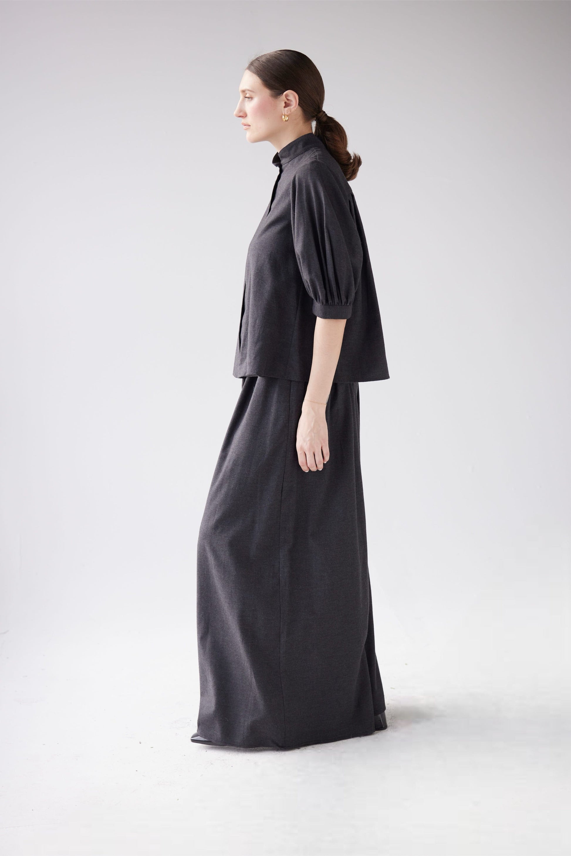 Gretchen Pant in Japanese Cotton Flannel Pants CHRISTINE ALCALAY