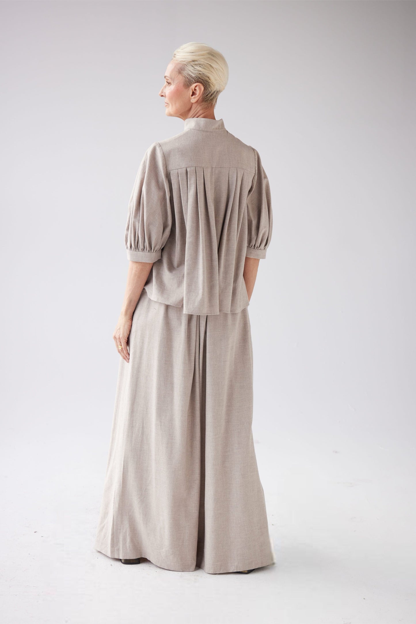 Gretchen Pant in Japanese Cotton Flannel Pants CHRISTINE ALCALAY