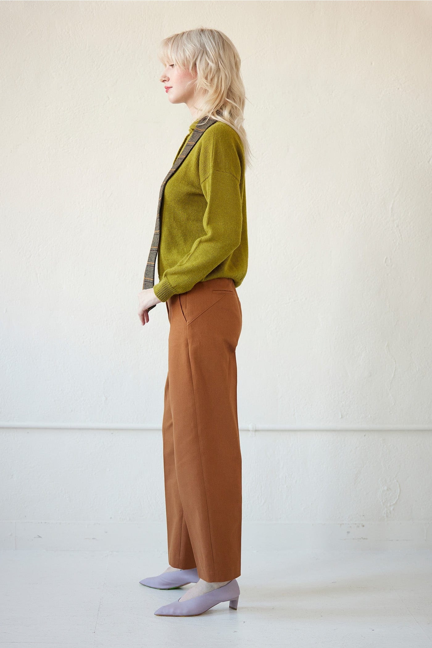 Piper Pant in Cotton Twill (Ankle Length) Pants CHRISTINE ALCALAY   