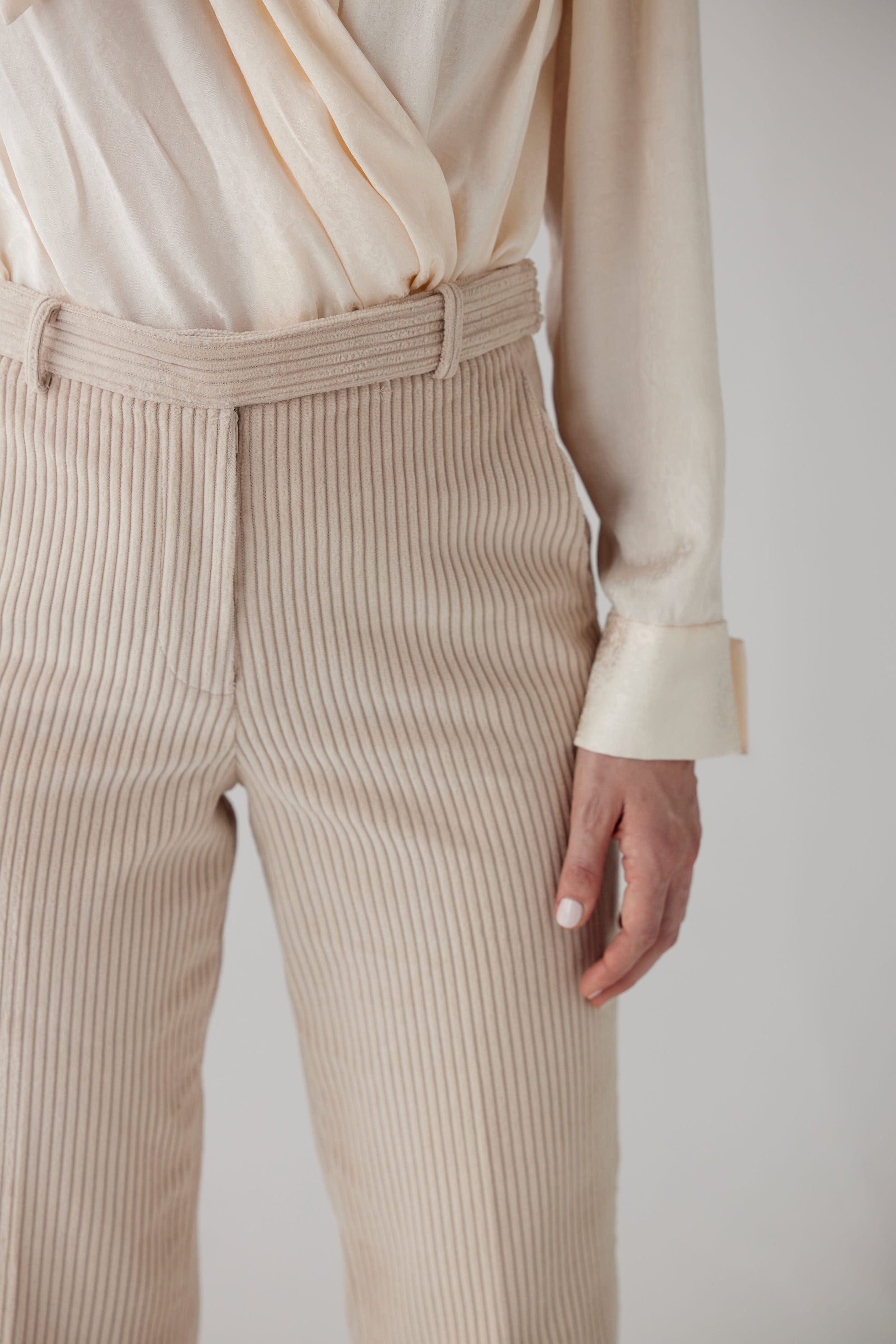 Sandy Trousers in Corduroy Pants CHRISTINE ALCALAY