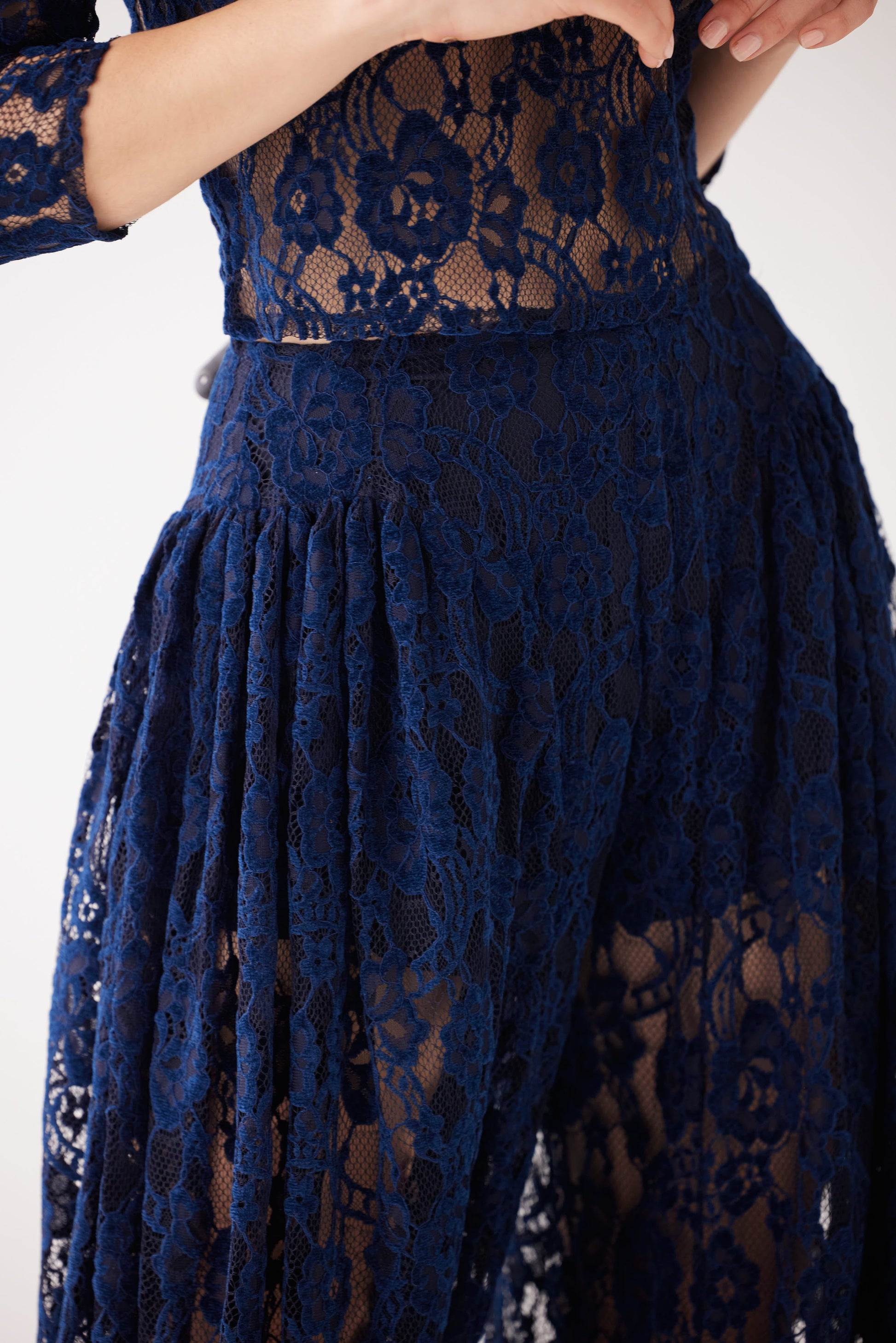 Victoria Pant in Lace Pants CHRISTINE ALCALAY
