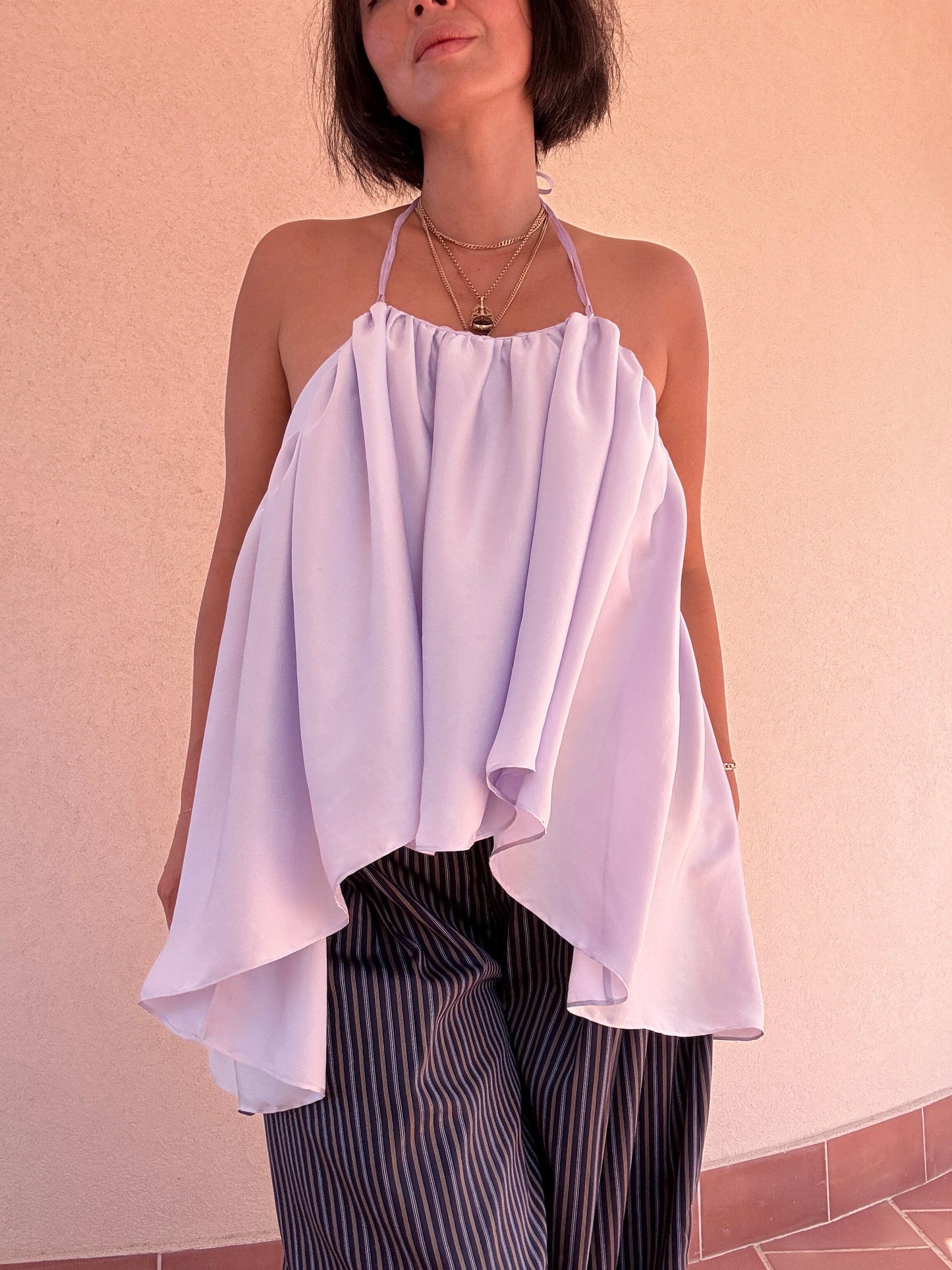 Colette Skirt in Japanese Charmeuse Bottoms CHRISTINE ALCALAY