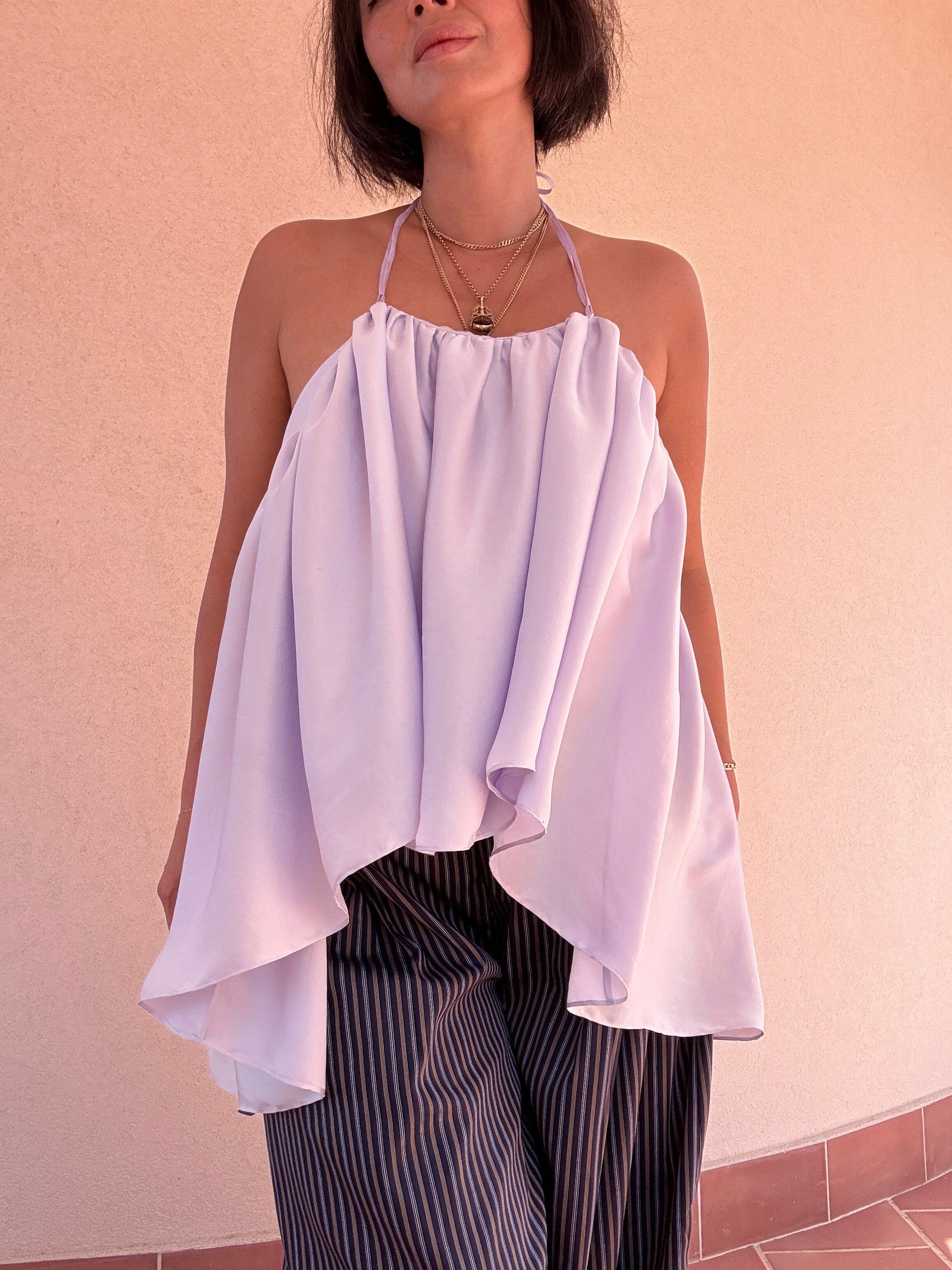 Colette Skirt in Japanese Charmeuse Bottoms CHRISTINE ALCALAY