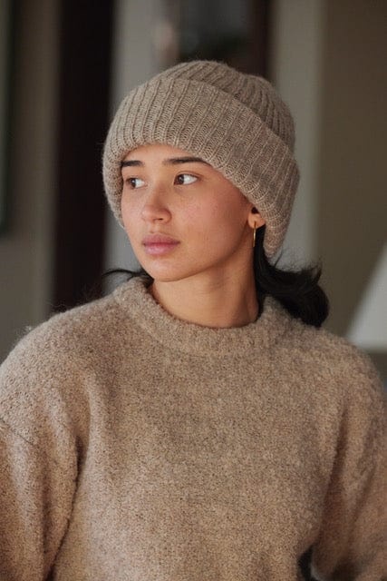 Teddy Sweater in Alpaca Boucle Sweaters CHRISTINE ALCALAY