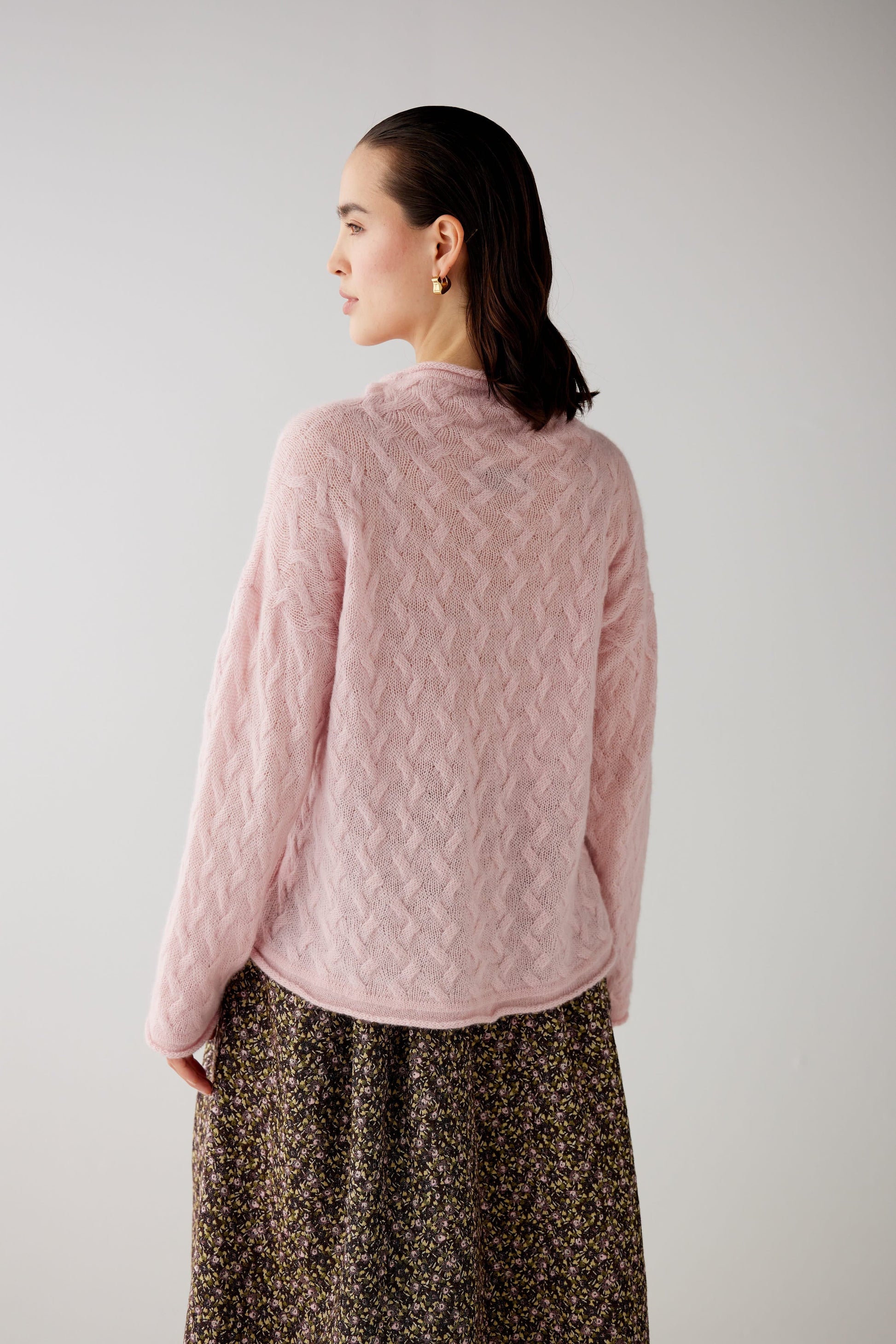 Bianca Cable Sweater Sweaters CHRISTINE ALCALAY - 4
