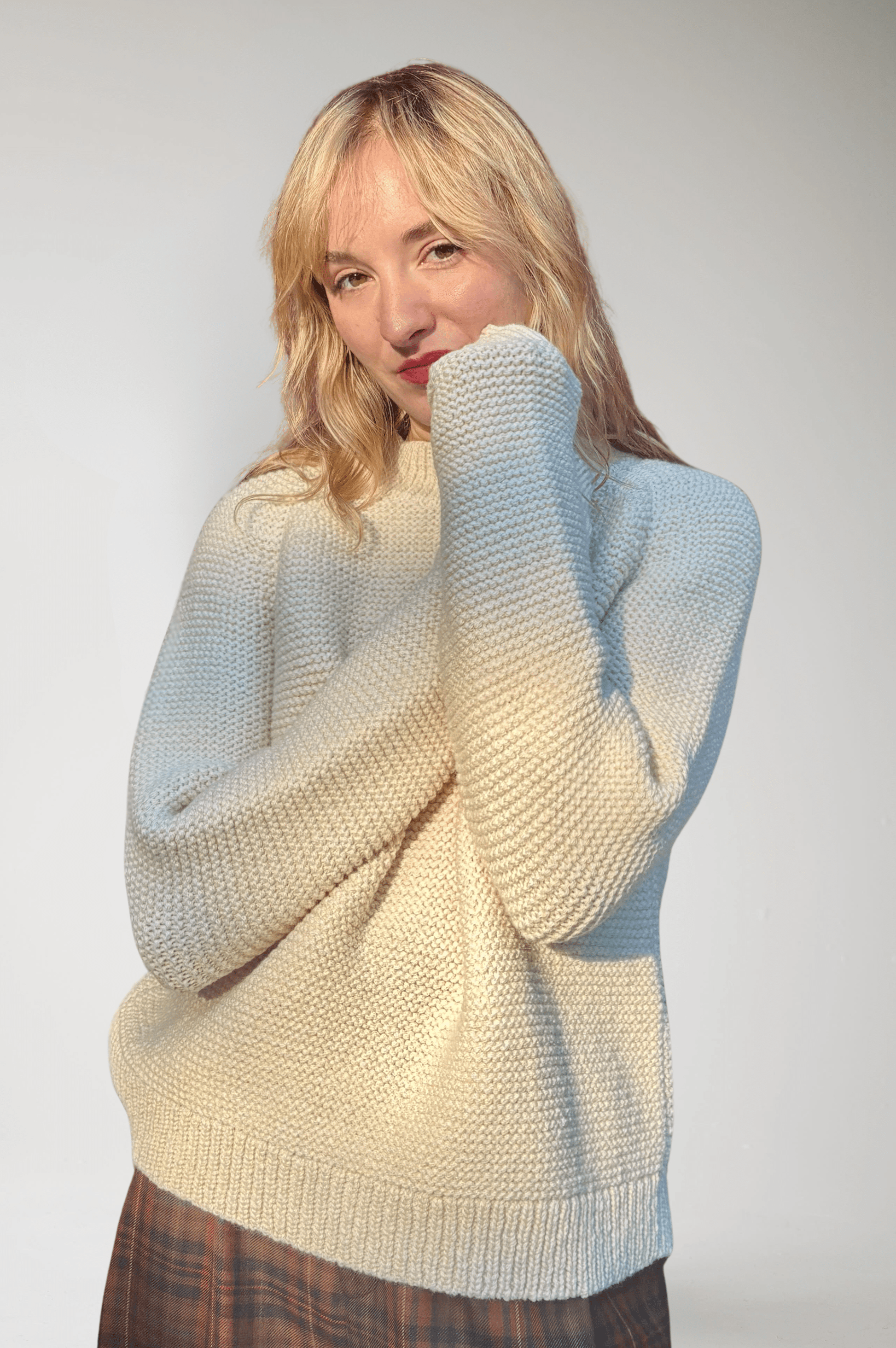 Erin Raglan Sweater Sweaters CHRISTINE ALCALAY Cream XS/S