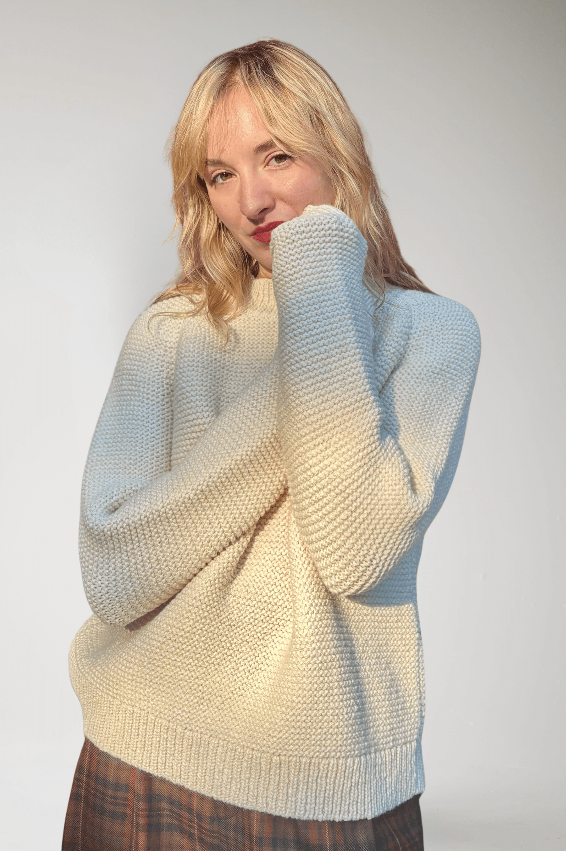 Erin Raglan Sweater Sweaters CHRISTINE ALCALAY Cream XS/S