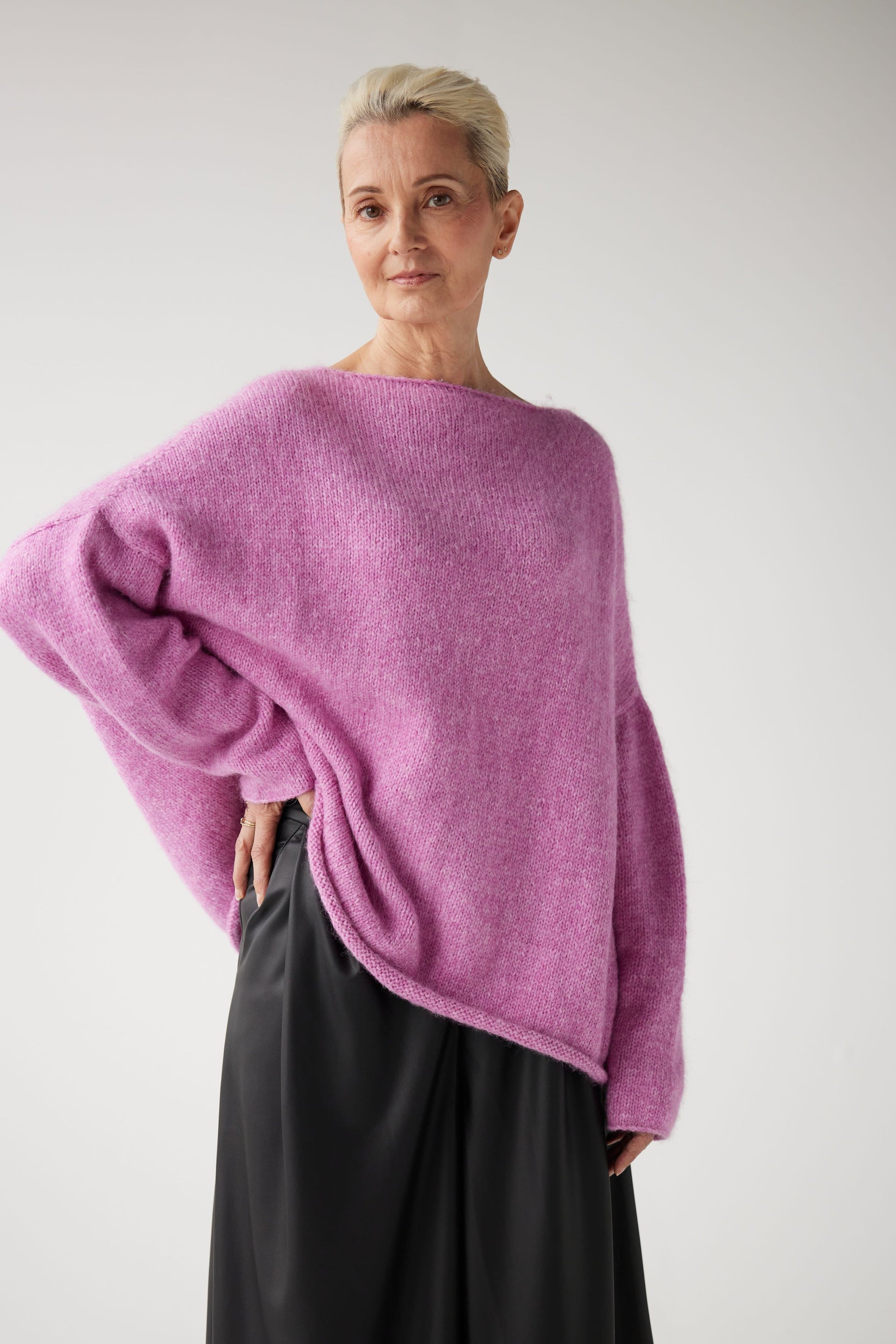 Ines Sweater Sweaters CHRISTINE ALCALAY Heather Blossom One size