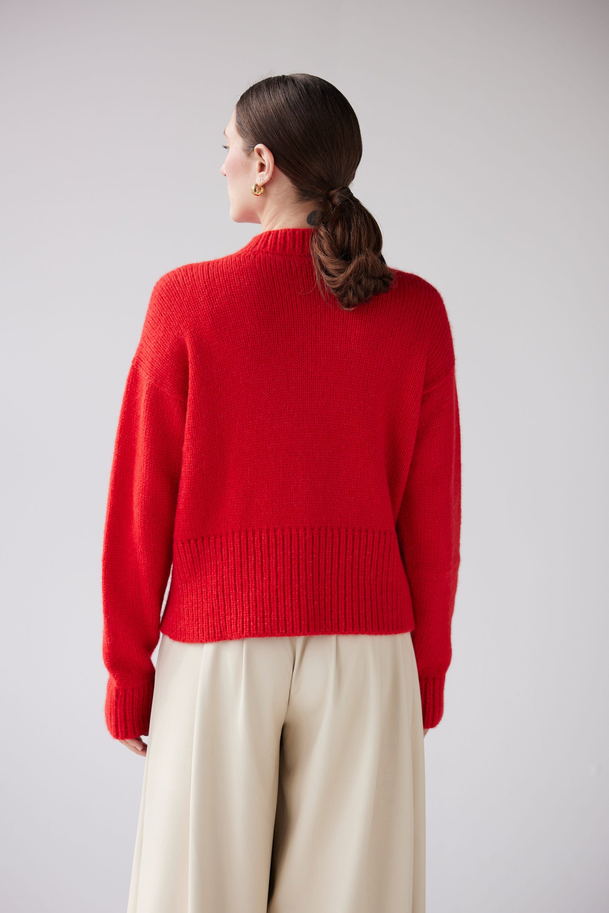 Petra Cardigan in Alpaca Blend Sweaters CHRISTINE ALCALAY