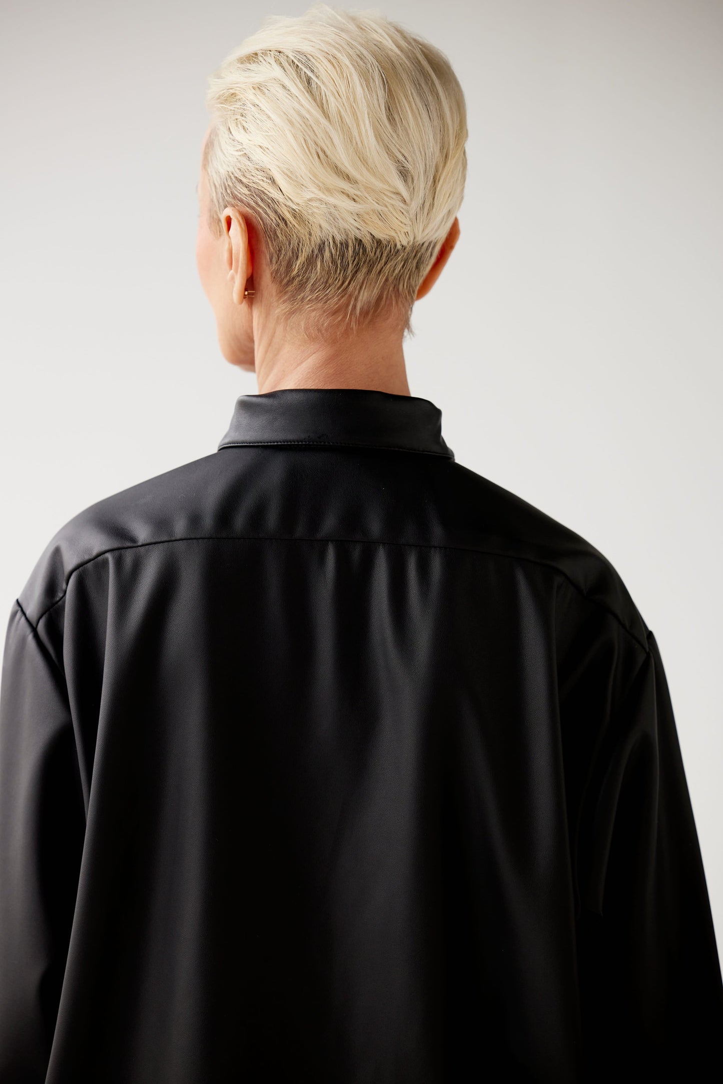 Jose Shirt in Pleatherette Tops CHRISTINE ALCALAY
