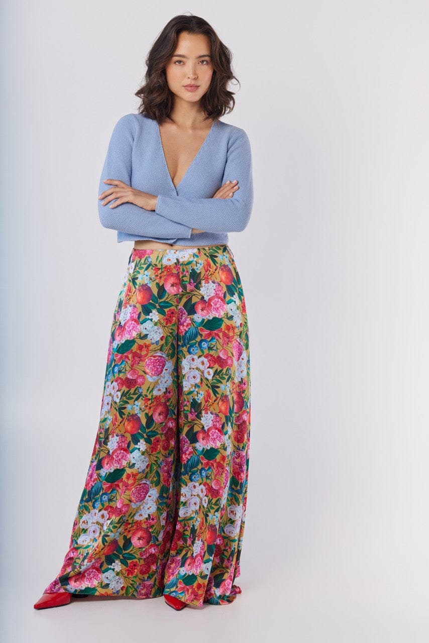 Lolita Cardigan in Bleuet Pima Cotton Tops CHRISTINE ALCALAY