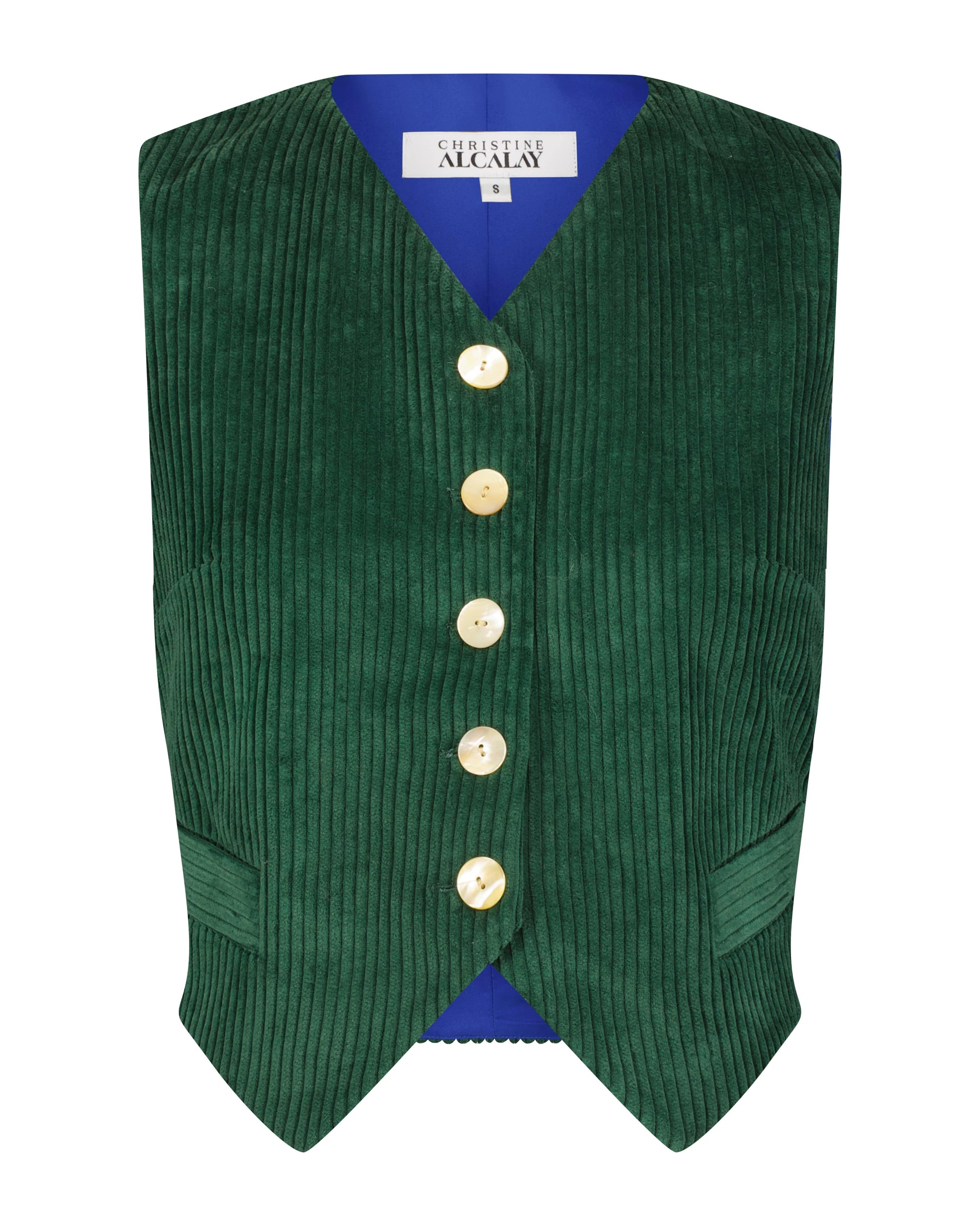 Annie Vest in Corduroy Vests CHRISTINE ALCALAY   