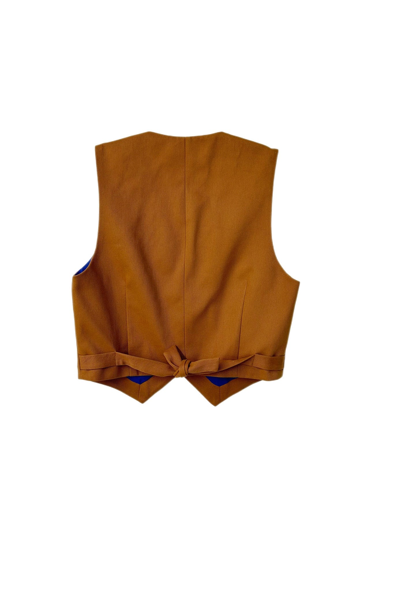 Diane Vest in Cotton Twill - Wine Vests CHRISTINE ALCALAY