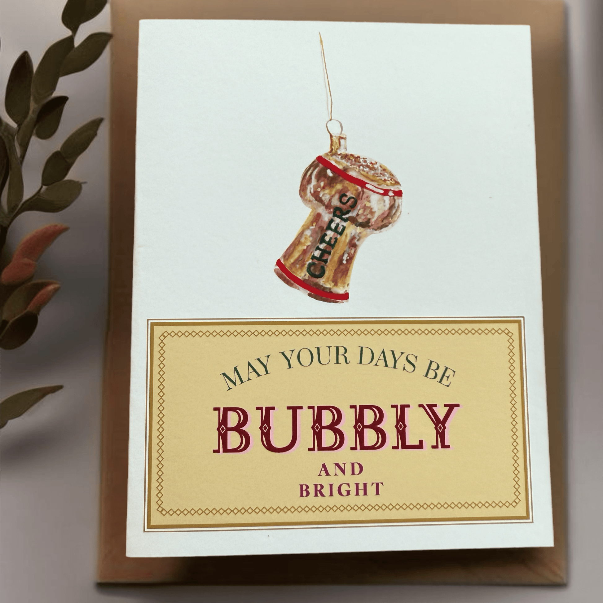 Holiday Cards by C. Yao Greeting Card Christine Yao Bubbly