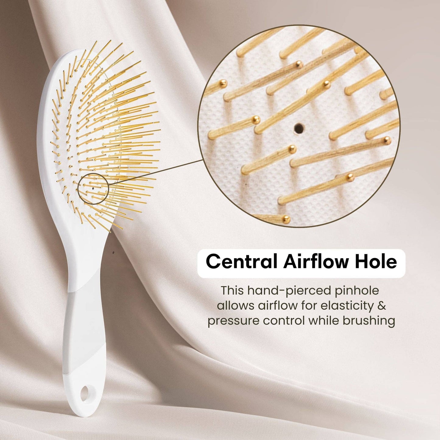 Gua Sha Hair & Scalp Brush: Black Edition Beauty Snow Fox Skincare