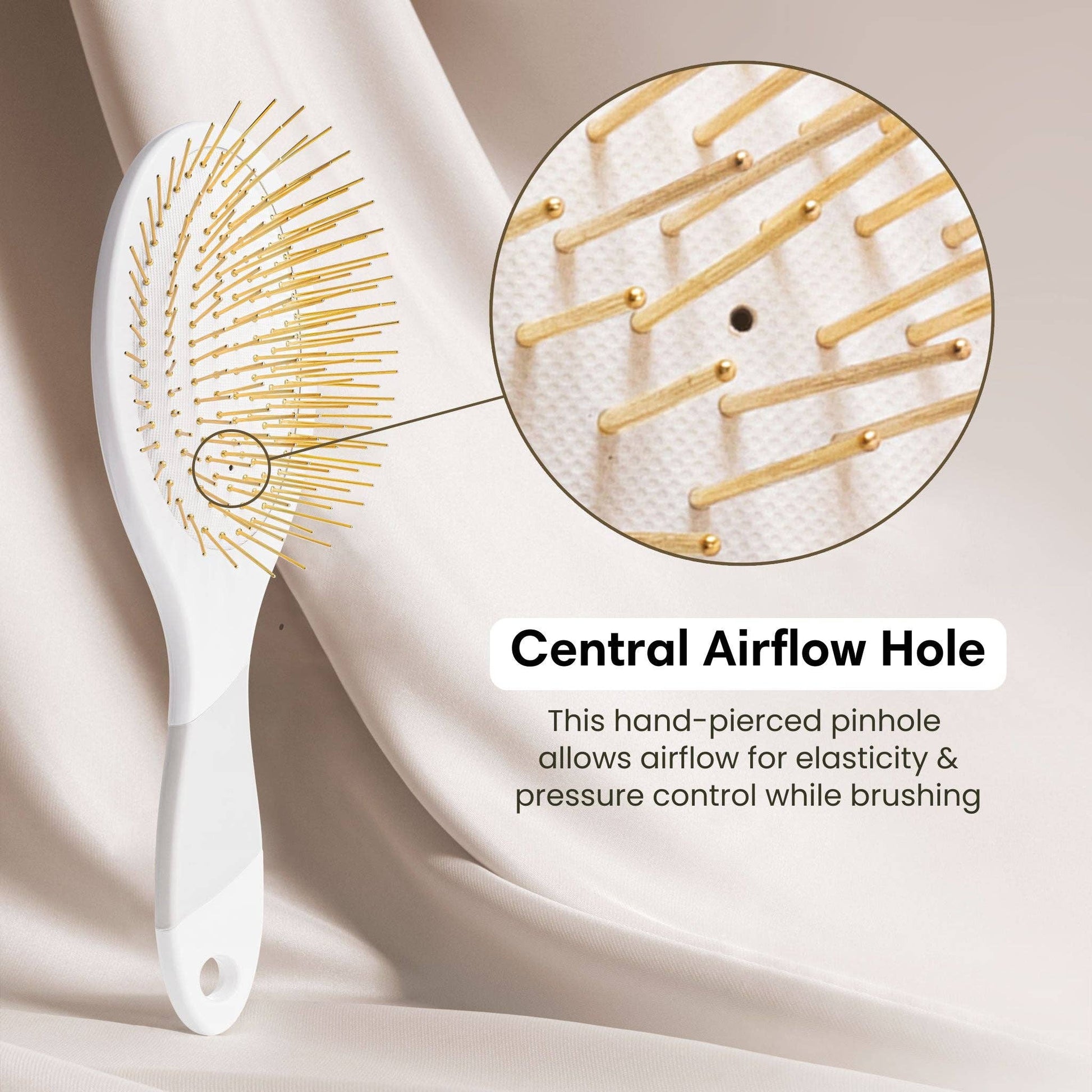Gua Sha Hair & Scalp Brush: Black Edition Beauty Snow Fox Skincare