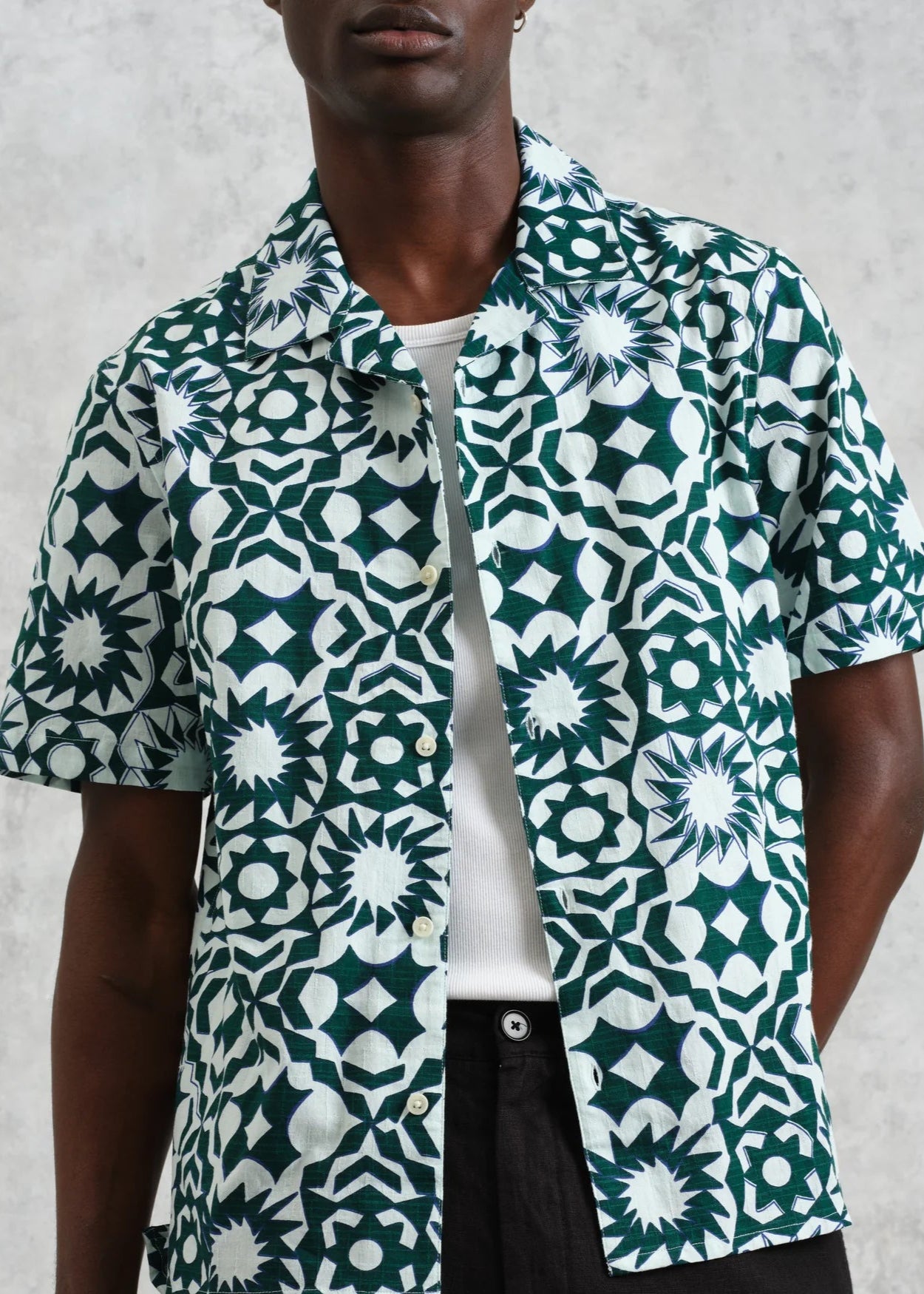 Sketch Geo Didcot S/S Shirt Shirts Wax London
