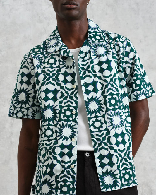 Sketch Geo Didcot S/S Shirt Shirts Wax London