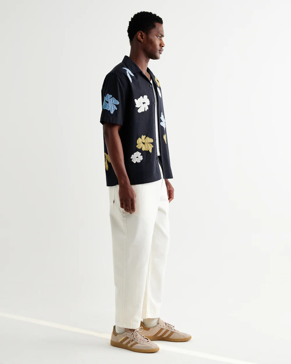 Didcot S/S Shirt Double Weave Tops Wax London
