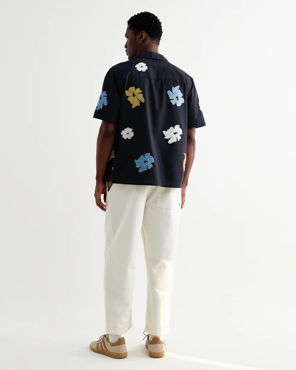 Didcot S/S Shirt Double Weave Tops Wax London