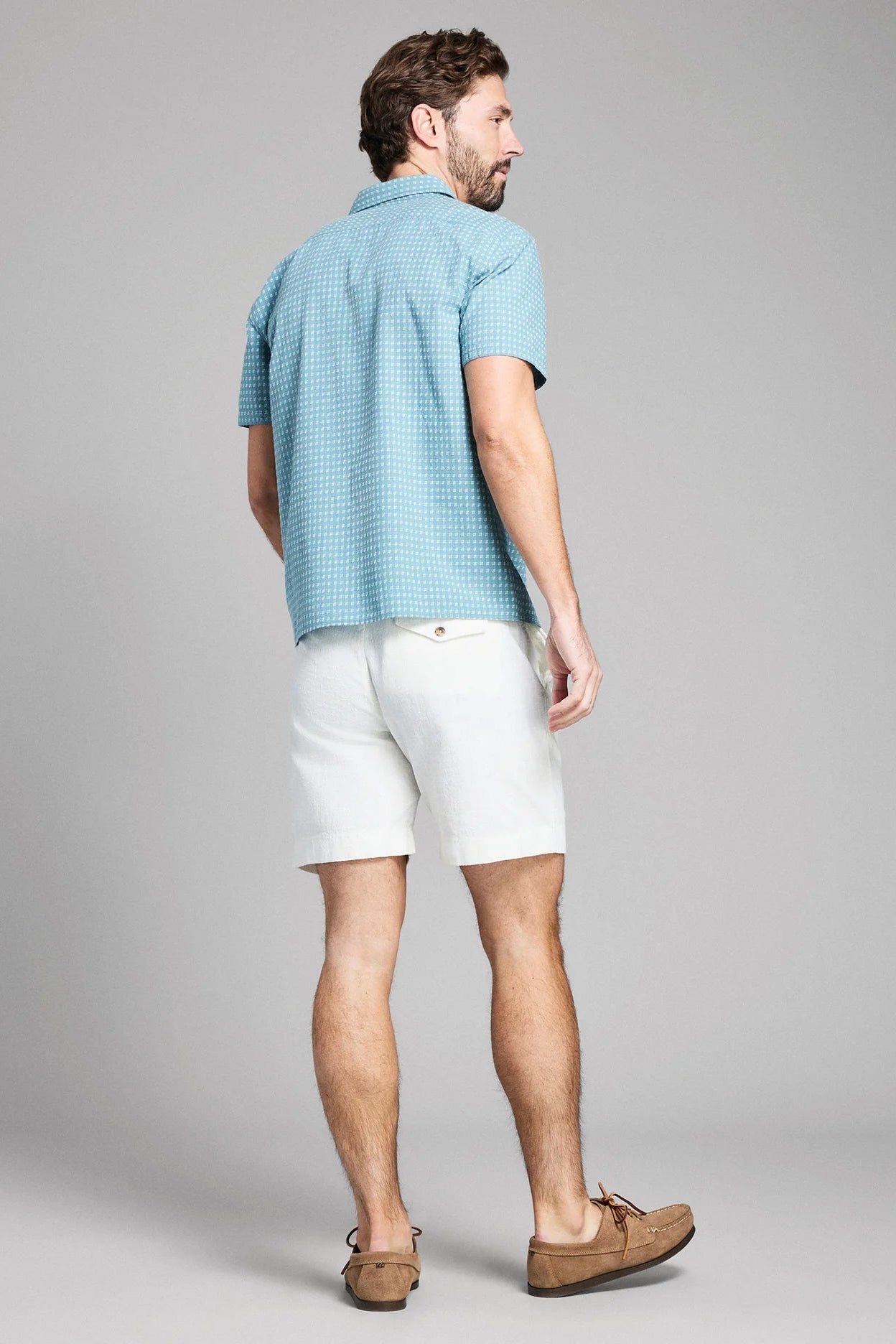 S/S Check Dobby Shirt Shirts Billy Reid