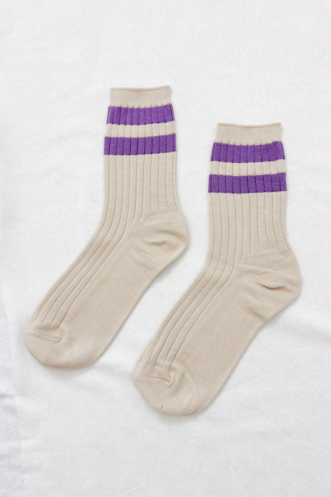 Her Socks - Varsity Socks Le Bon Shoppe Ube