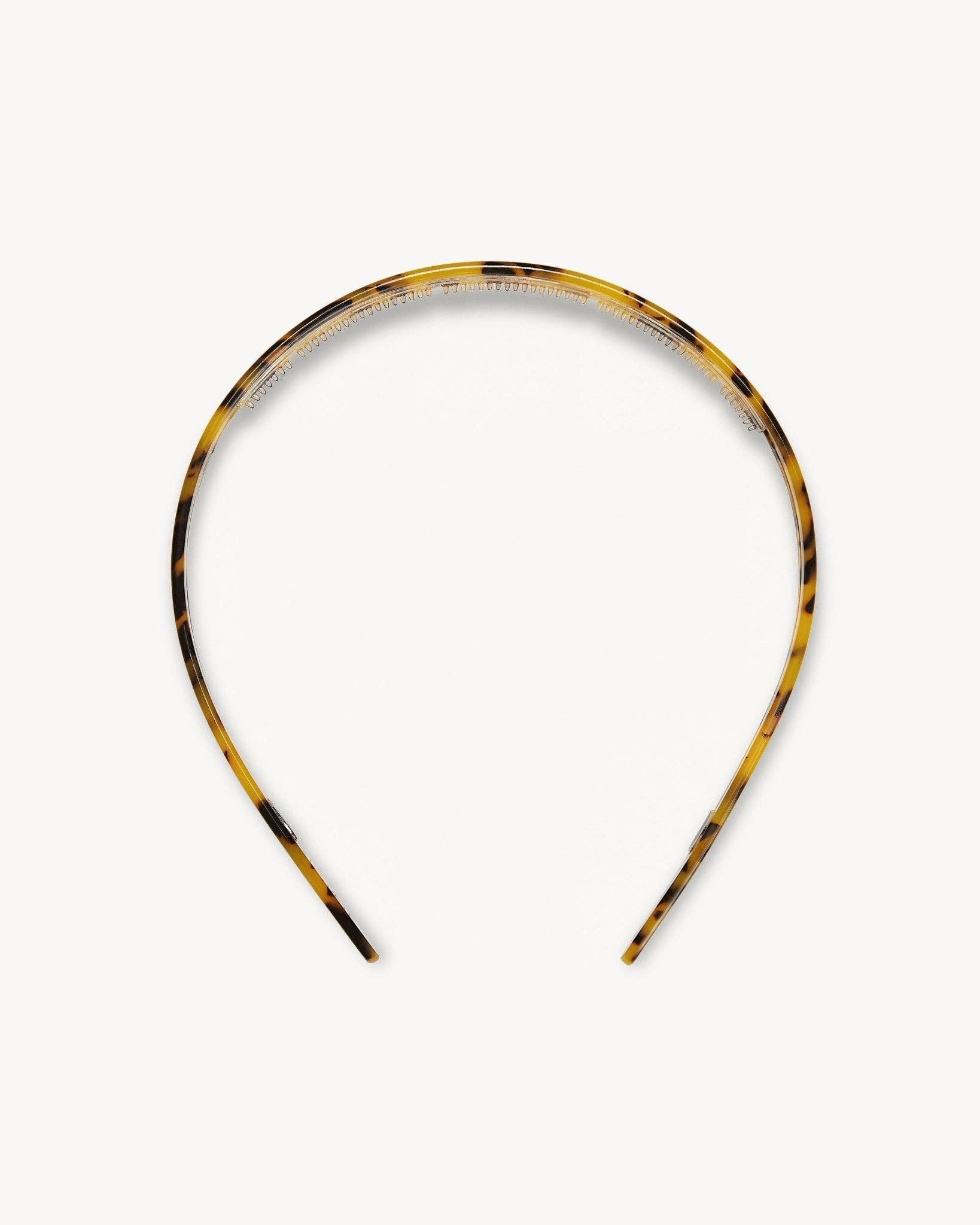 Ultralight Thin Headband in Classic Tortoise MACHETE
