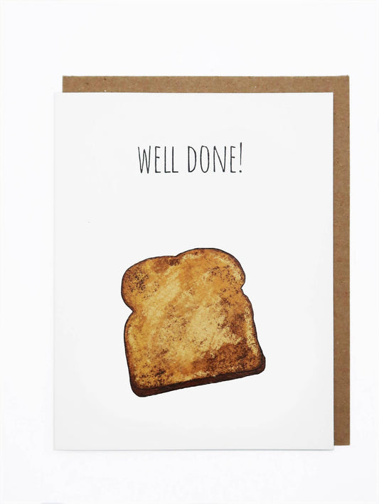 Well Done! Cards Noted By Copine