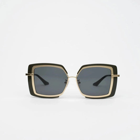 Zeta Sunglasses in Military Green Accessories Edera Military Green