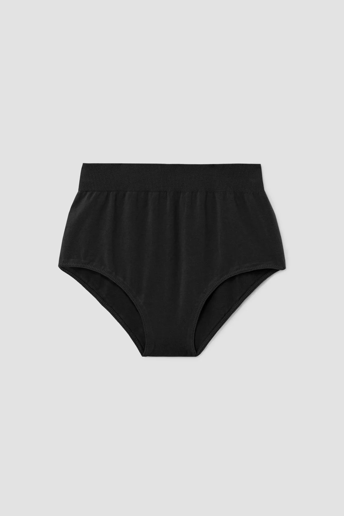 Endija High Waisted Brief Lingerie Beaumont Organic Black S