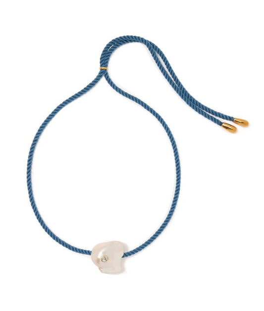 Blue Fields Necklace Necklaces Lizzie Fortunato   
