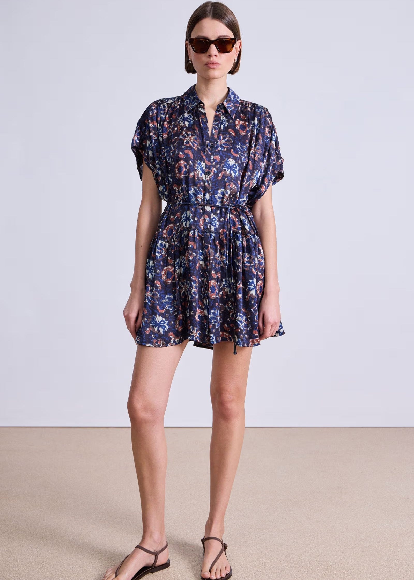 apiece apart mini dress Agnezca Mini – KIWI/ fig