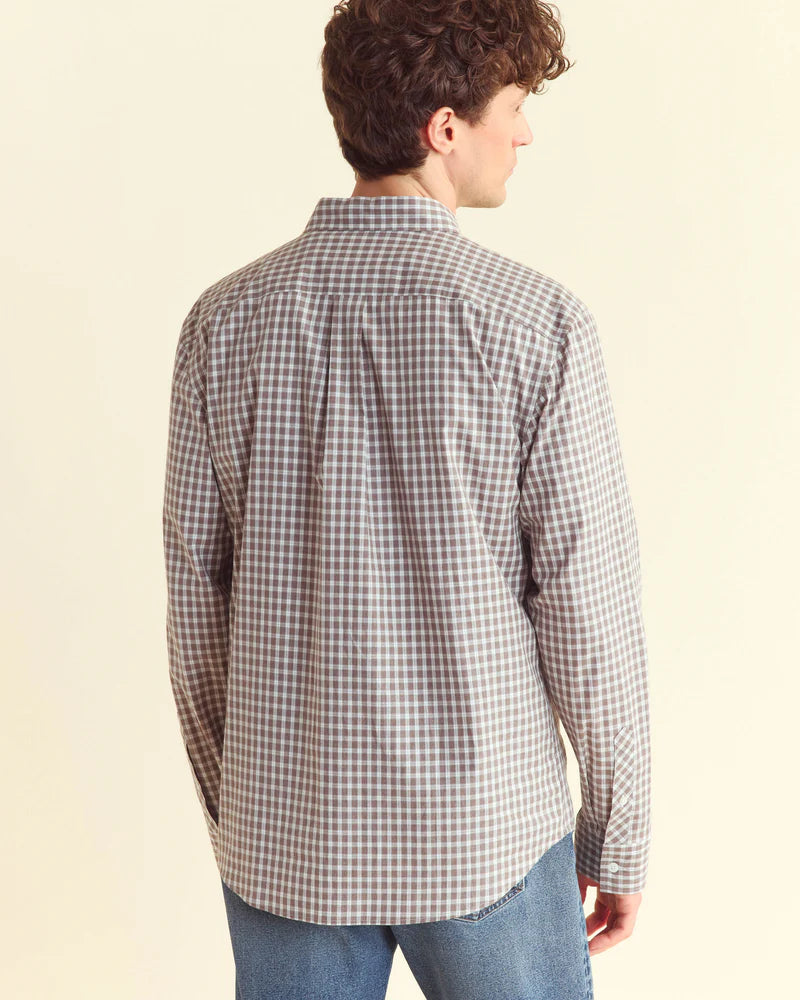 Windowpane Plaid Hutcheson Dress Shirt Tops Billy Reid   