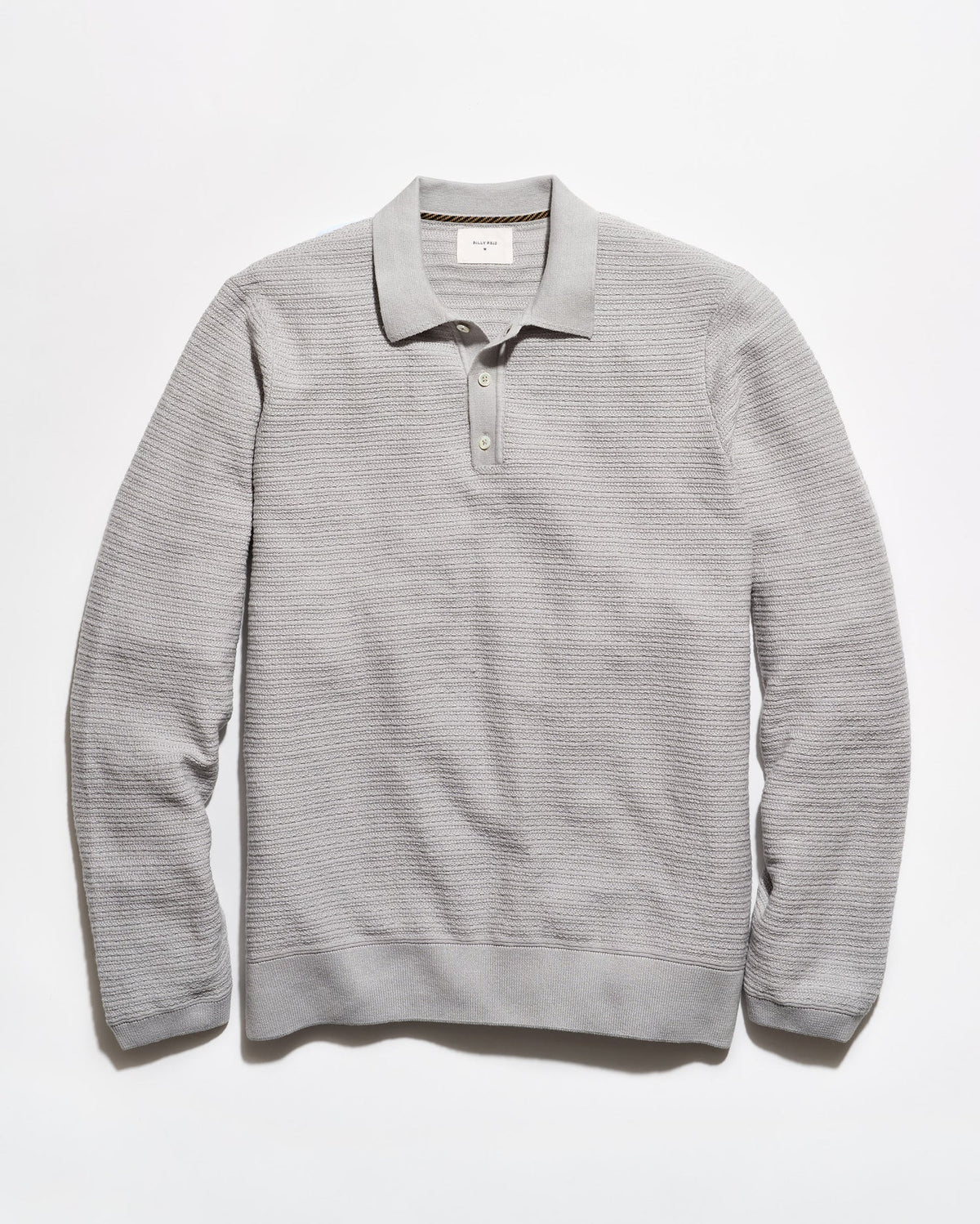 Lachlan Links L/S Polo Polos Billy Reid Grey Heather S - 4