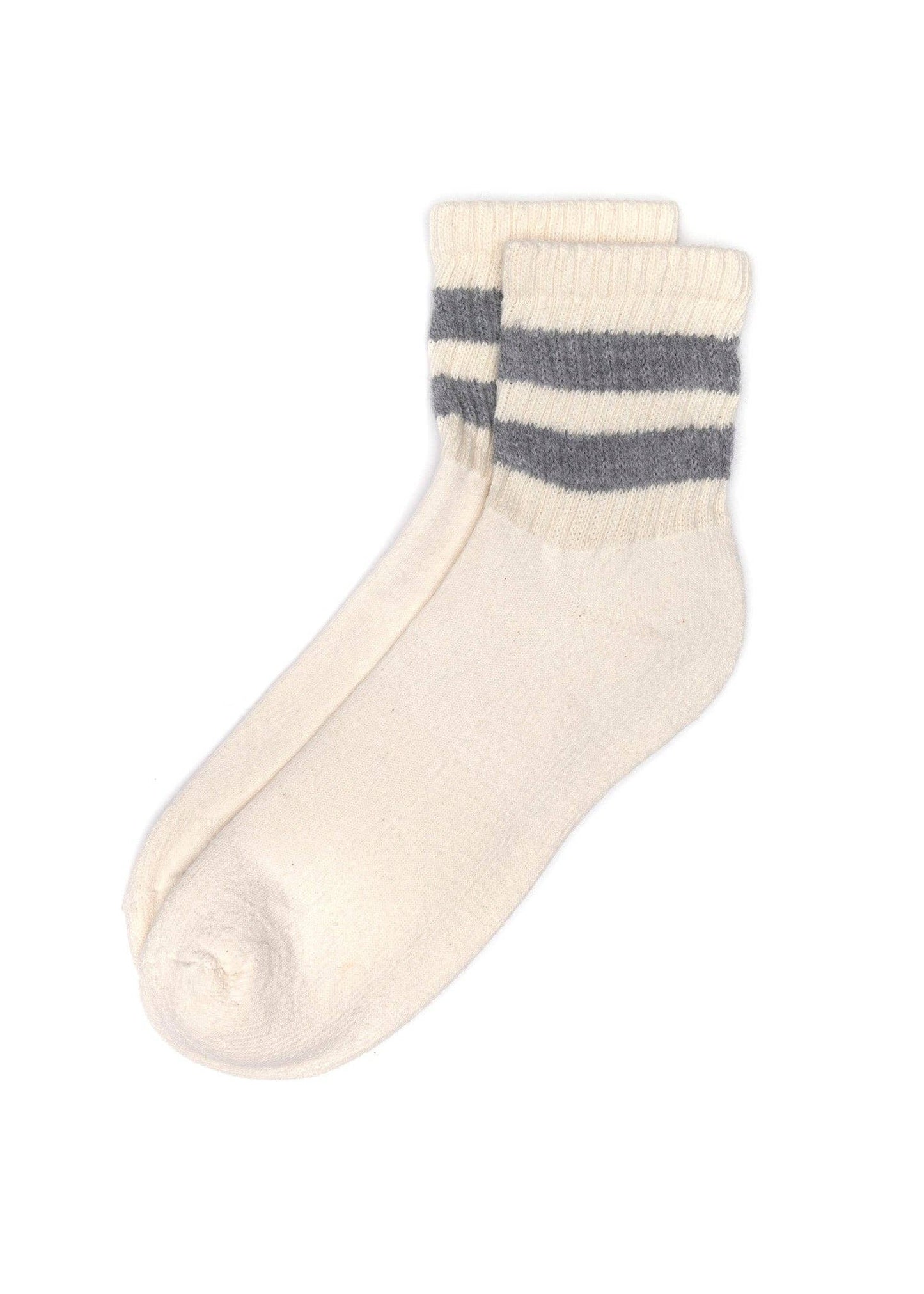 The Mono Stripe Quarter Crew Socks American Trench