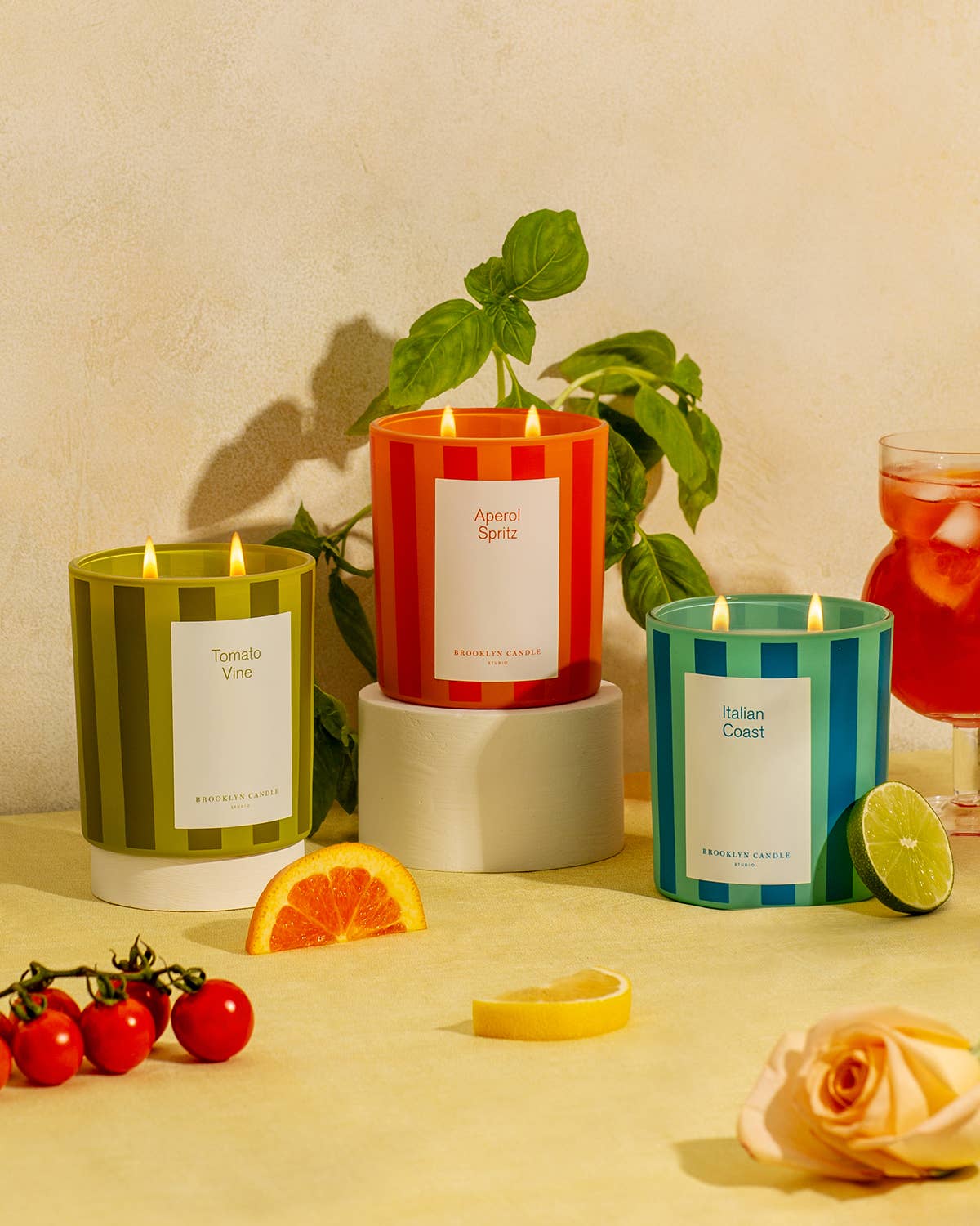Aperol Spritz Candle (Limited Edition) Candles Brooklyn Candle Studio