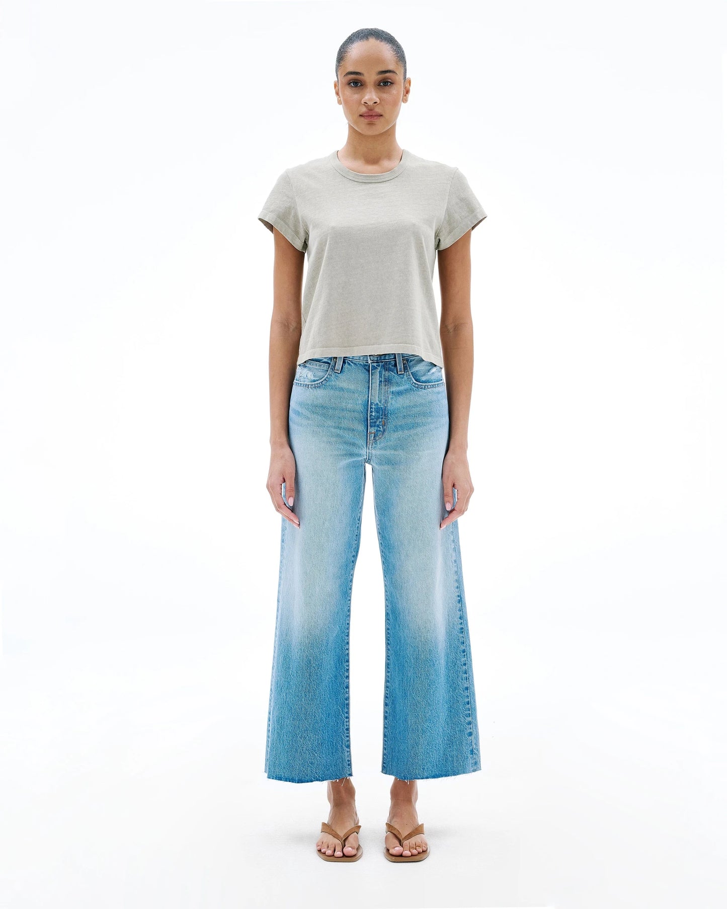 Grace Crop Denim SLVRLAKE x Tomorrow