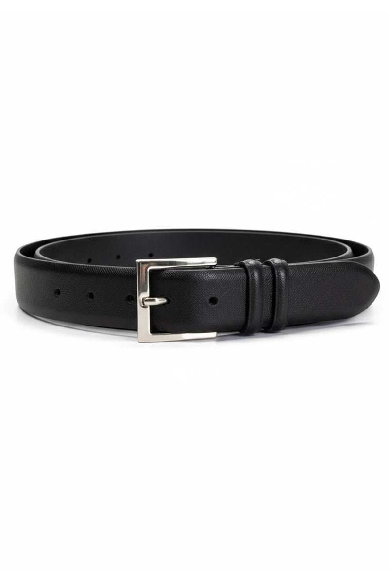 Basic Saffiano Belt, Black Accessories Orciani Black 30/85