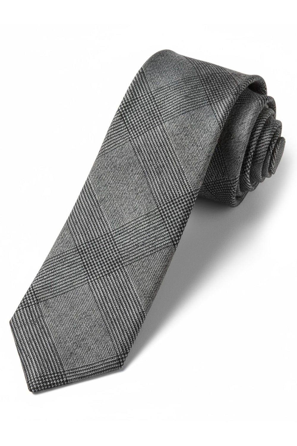 Black and White Prince Of Wales Tie Accessories Altea