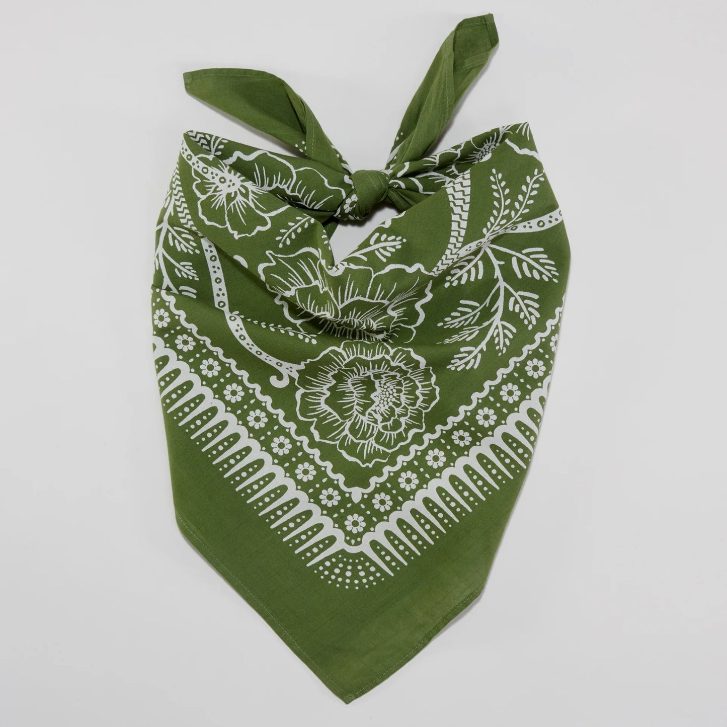 Cotton Ramble Bandana  Last Chance Textiles Cactus  