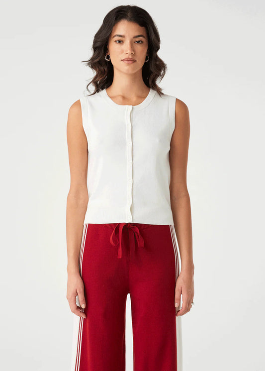 Finley Button Up Vest Sweaters Arcaa
