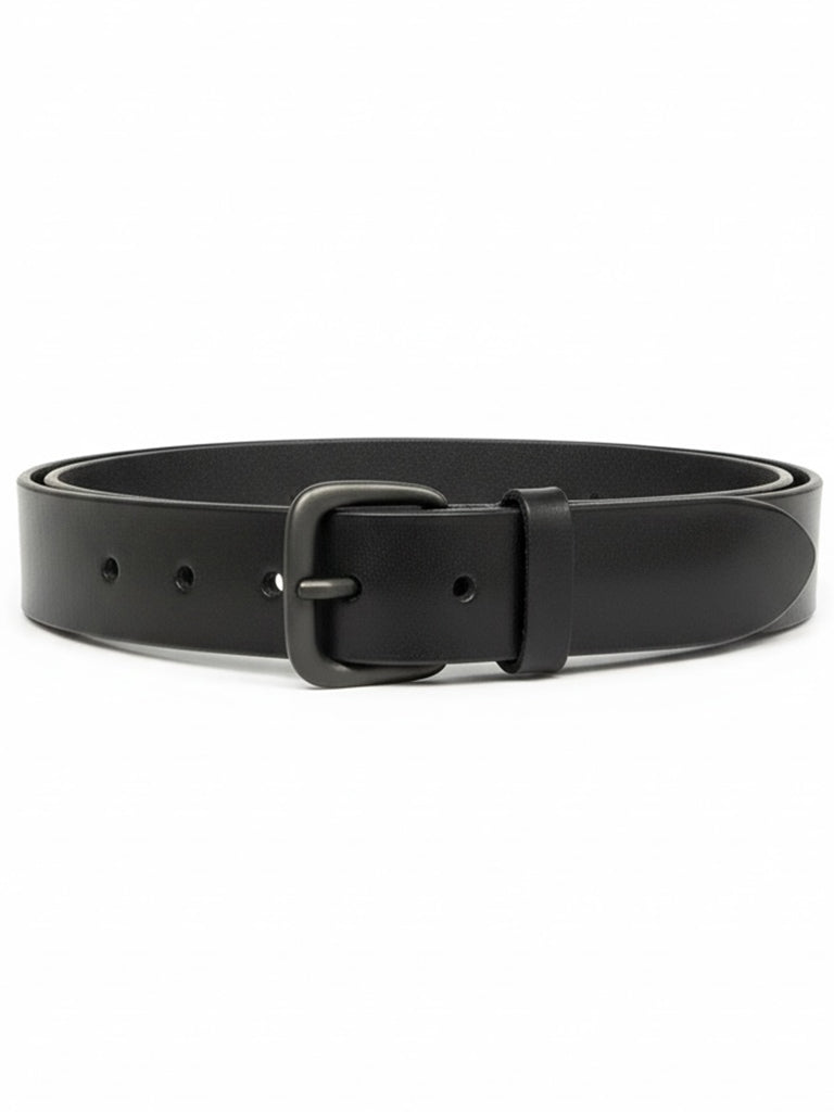 Matte Buckle Belt