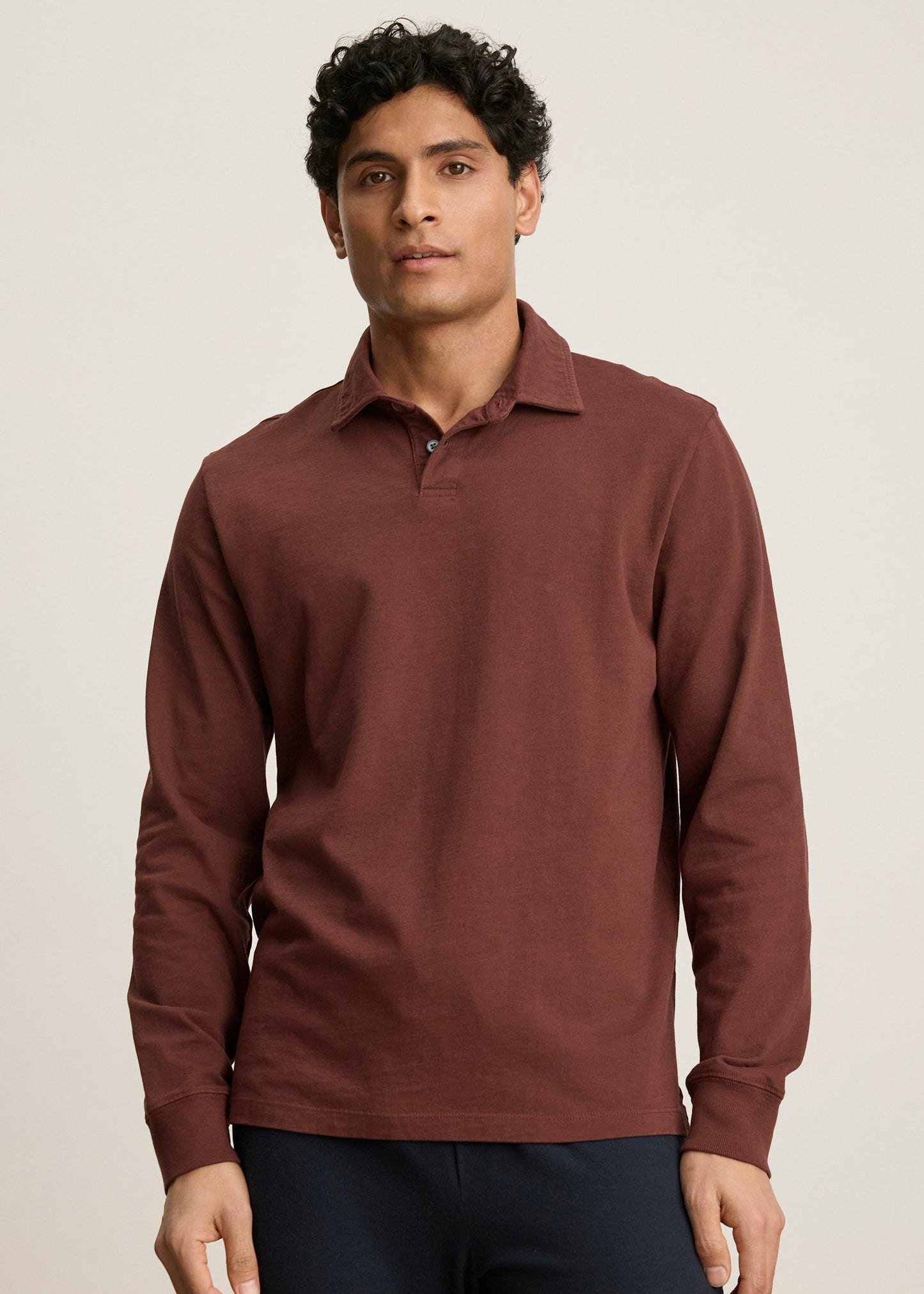 Hawkins Sweater Polo Velvet by Graham & Spencer