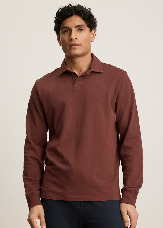Hawkins Sweater Polo Velvet by Graham & Spencer