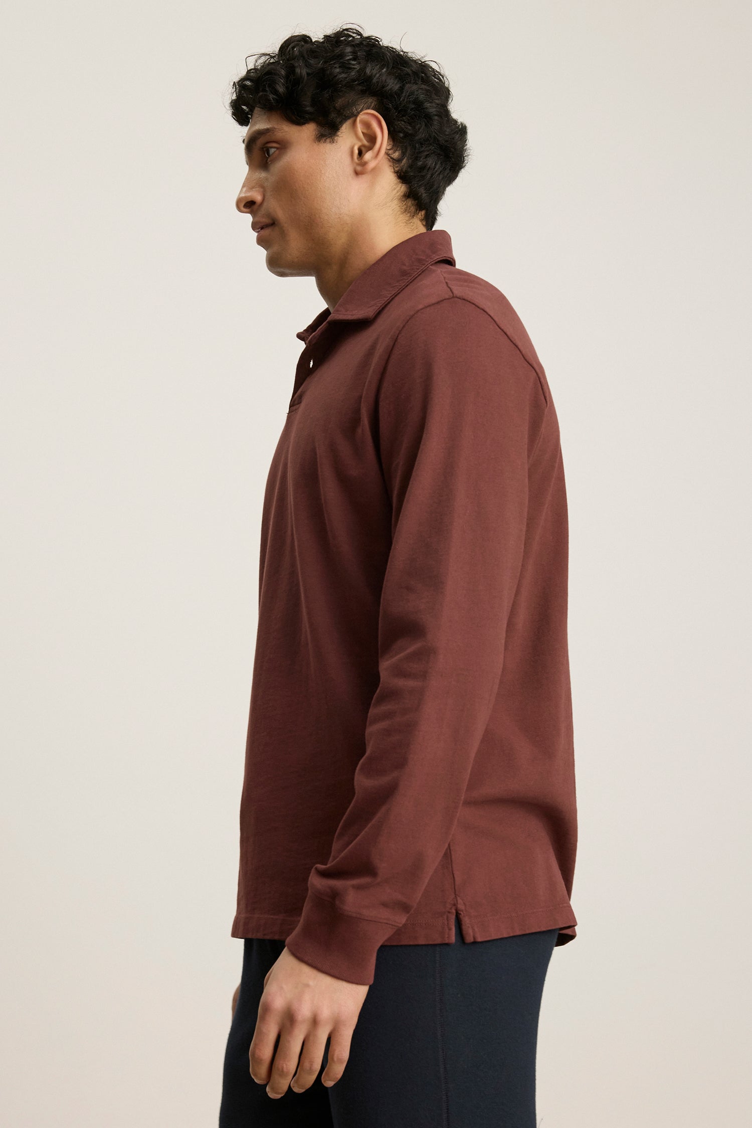 Hawkins Sweater Polo Velvet by Graham & Spencer