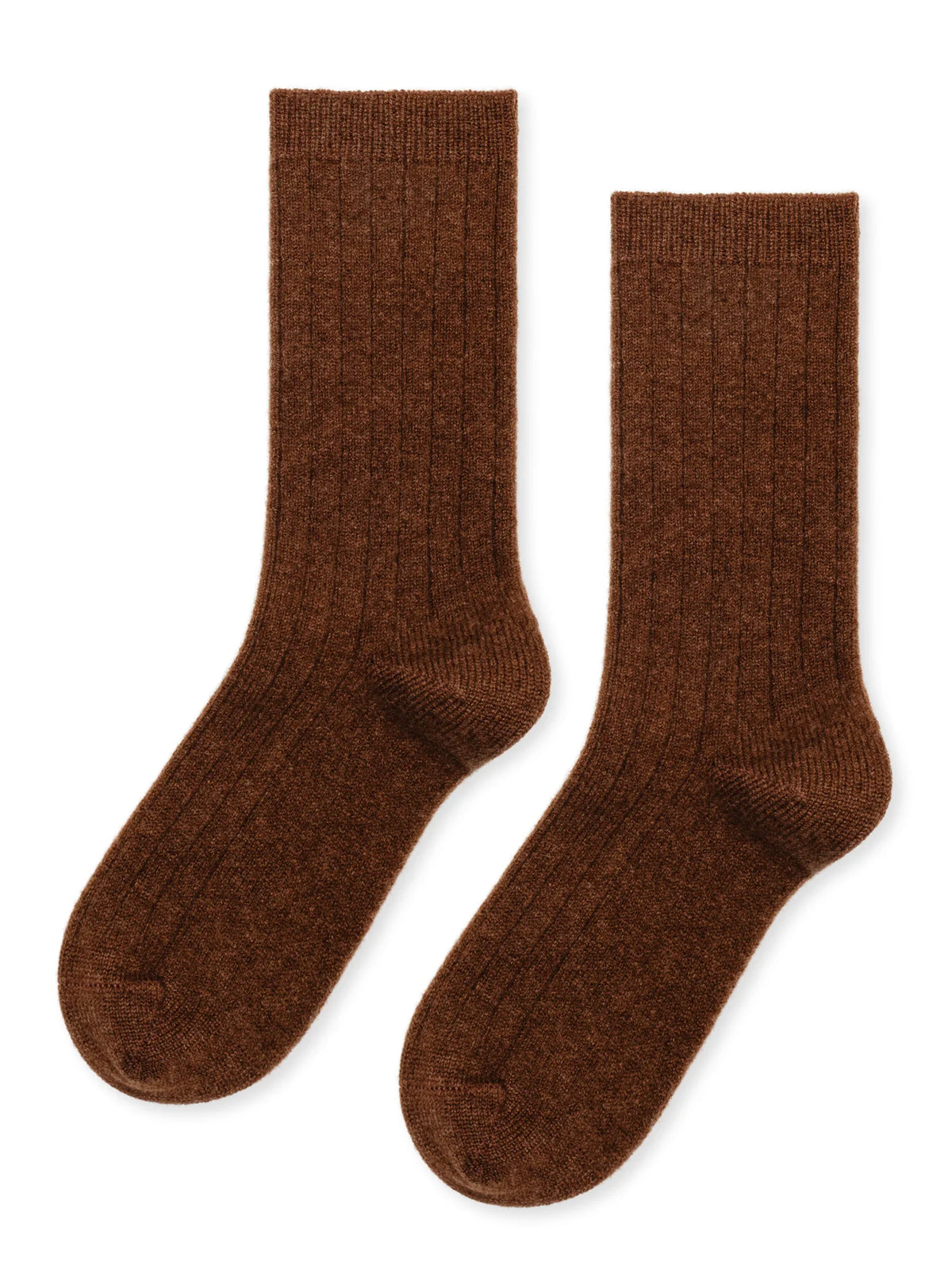 Italia Cashmere Cozy Rib Crew Sock - 1