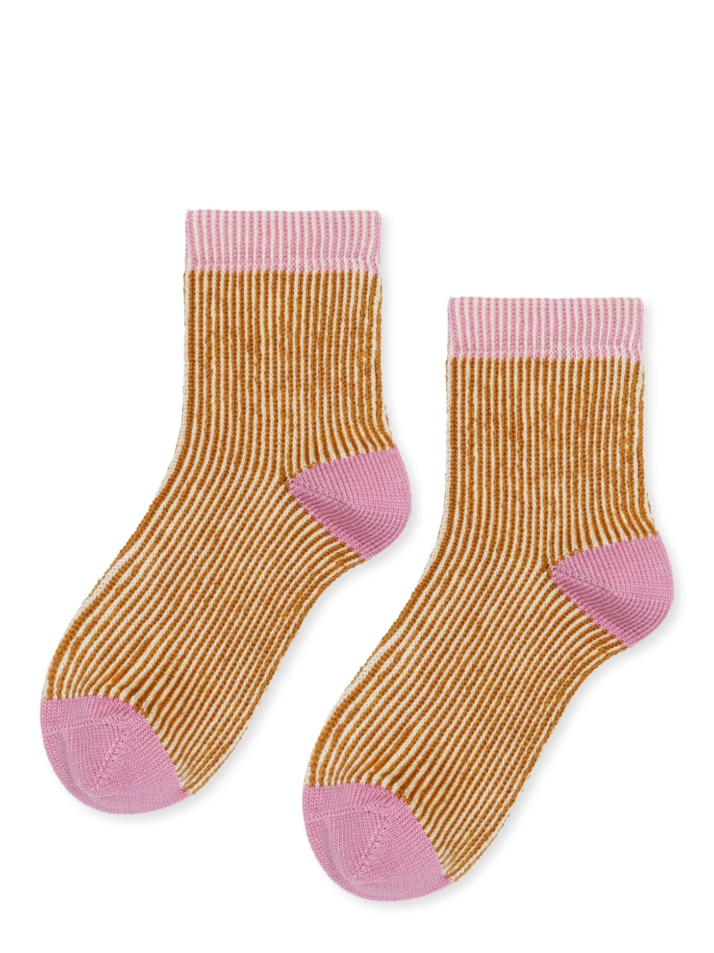 Umbrella Short Crew Sock Socks Hansel from Basel Cantalope OS
