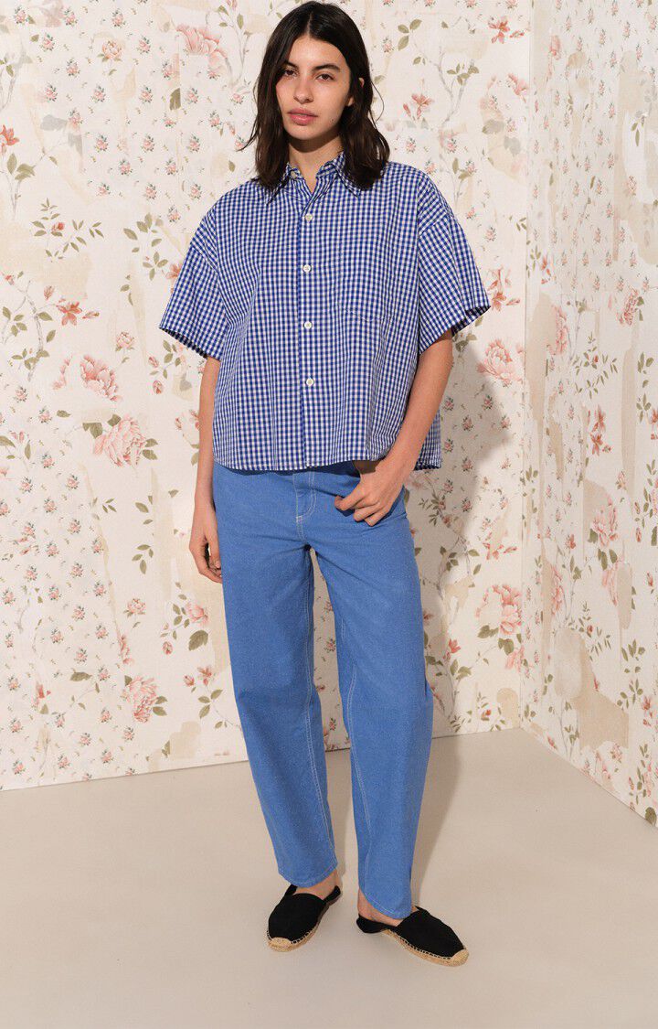 Chemis courte ample mc col boutonne Shirts AMERICAN VINTAGE