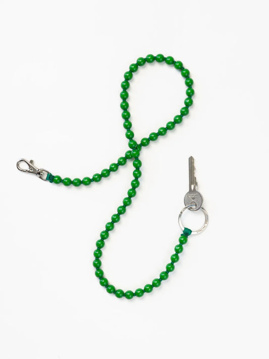 Small Bead Long Keychain Keychains Ina.Seifart Green